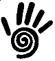 spiral hand logo