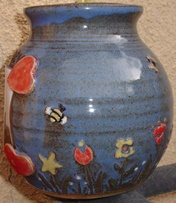 flower pet urn