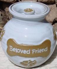 beloved friend inscribed in a bone plaque