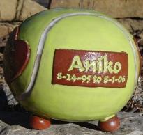 tennis ball urn