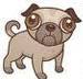pug clip art