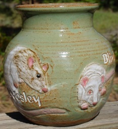 rat pet urn